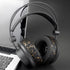 SOULWIT Earpads Replacement for AKG Pro Audio K845 K845BT K545 K540 K275 K267 K245 K182 K167 Headphones, Ear Pads Cushions with Noise Isolation Foam - 90mm MF Black Gold