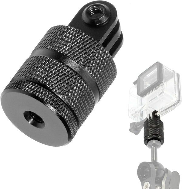 Universal 360 Degree Rotating Tripod Mount Adapter for GoPro Hero Series, DJI, SJcam, AKASO Action Cameras