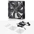 120mm 110V 115V 120V 3V 12V, AC Powered Fan with Speed Controller DC to for Router Receiver DVR PlayStation Xbox