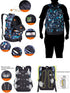 rickyh style Lightweight School Backpack Travel Bag for Men & Women with Laptop Compartment