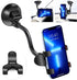 ivoler Car Phone Mount Windshield, Long Arm Clamp Universal Holder with Strong Suction Cup for iPhone, Galaxy