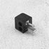 The Lord of the Tools 10PCS 2-pin DIN Plug with Screw Terminals, Black DIN Connector Plug Adapter