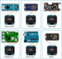 Meshnology 2 0.96 Inch 128x64 I2C SSD1315 ESP32 Pcs OLED Display Module Pixel IIC OLED Screen Driver Self-Luminous