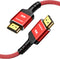 Highwings 4K HDMI 2.0 Cable 6.6FT/2m - 4K@60Hz HDR Braided HDMI Cord,