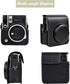 Rieibi Protective Case for Fujifilm Instax Mini 40, PU Leather Bag Cover with Strap for Instant Camera