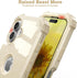 IDweel 17 3 1 for iPhone Case with Screen Protector for Women, in Shockproof Slim Fit Hybrid Heavy Duty Hard PC Cover