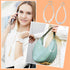 Yuanan 2 Pack Phone Wrist Strap, Pearl Beaded Phone Charm, Hands-Free Wristlet Bracelet, Detachable with Tether Tab