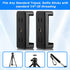 Bruislard 2 Pcs Universal Cell Phone Tripod Mount Adapter Expandable Phone Clip Phone Holder Clip Connector Head