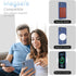 UEEBAI Liquid Silicone Wireless Charging Phone Case for iPhone 13, Built-in Magnets Compatible with MagSafing - Mauve