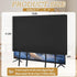 CebraBounze 70 75, TV Cover Moving Box to Dust and Scratch Resistant Felt TV Screen Cover with Bottom Straps for LED