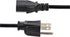 StarTech.com 25ft (7.6m) 5-15P C13, 10A 125V, 18AWG, (PXT10125) Computer Power Cord, NEMA to Black Replacement AC Power