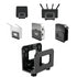 RUDDLIN Cable Box Mount, Adjustable Wall Mount Holder Fits Small and Narrow Devices,