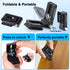1/4 Inch Camera(K-12) koolehaoda Foldable L-Shaped Quick Release Plate Camera L Bracket Vertical Horizontal Switching