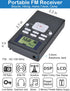ZHIWHIS Mini Portable FM Radio, Stereo LCD Digital Display Tuning Pocket Walkmen Transistor Conference Receiver