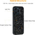 molzar Grip Series iPhone 13 Pro Case, Glossy Black/Forged, Real Forged Carbon Fiber, Built-in Metal Plate, Wireless