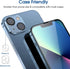 amFilm OneTouch Screen Protector for iPhone 13 & 13 Pro (6.1", 2021) - Tempered Glass, Full Coverage, Easy Install, 2+2