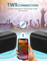 LENRUE Bluetooth Speaker, Wireless Portable Speakers with TWS, 12H Playtime, Clear Sound for Home, Travel, Outdoor