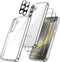 JETech Clear 5 in 1 Case for Samsung Galaxy S24+ / S24 Plus 5G + 2-Pack Tempered Glass & Camera Lens Protectors.