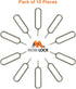 10pcs Mobi Lock Sim Card Tray Removal Tool Compatible with All Smartphones and Tablets - iPhones, Android - Samsung