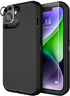 MXX Case for iPhone 13, with Tempered Glass Screen Protector,Camera Lens Protector 3-Layer