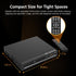 Wxjwyt 1080p Region Free DVD Player with HDMI Upscaling, Compact Multi-Format CD/DVD/USB Player for Smart TV, Plays All