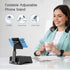 TechGlow Foldable Cellphone Stand with Bluetooth Speaker Charging Station - Birthday Gift Idea for Mom Dad, Cool Gadget