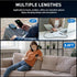 Magnetic Charging Cable 5-Pack, 540° Rotating Magnetic Phone Charger Cable with LED Light for Micro USB, USB C,