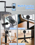 CLQ 360 16 15 14 13 4-7" Magnetic Phone Holder for Desk, for Magsafe Cell Phone Mount Clamp Clip, Rotating Adjustable