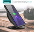 SURITCH for Samsung Galaxy S9 Plus Case, Built-in Screen Protector, Matte Black Hard Protection