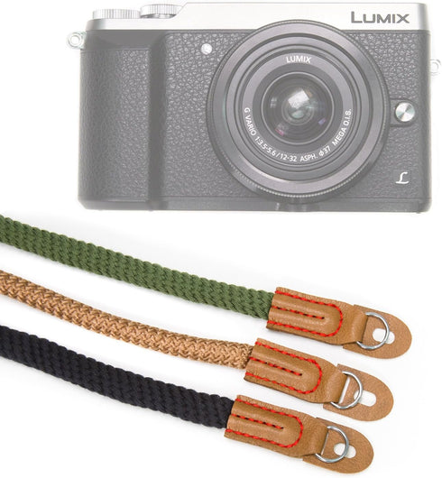 Genuine Leather Camera Shoulder or Neck Strap - MegaGear SLR/DSLR Sierra Series