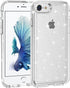 TENOC Phone Case for iPhone 6 Plus & 6s Plus, Glitter Clear Sparkling Protective Bumper Cover for Girls Women
