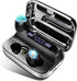 Motast Wireless Earbuds, Bluetooth 5.3, 140H Playtime, HD Stereo Noise Cancelling Earphones with USB-C Charging Case