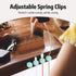 MAWFOZIN 6 Pack Magnetic Cable Clips Cord Organizer Holder, Adhesive Wire Holder Keeper Organizer USB Charging Cable