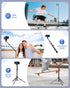 EMART 62 Cell Phone Tripod Stand, Adjustable Floor Cellphone Tri Pod Holder with Remote for iPhone and Android