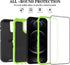 iPhone 12 Pro Max Case 6.7" with 2 Screen Protectors, Full Body Rugged Heavy Duty Military Grade Shockproof Protection