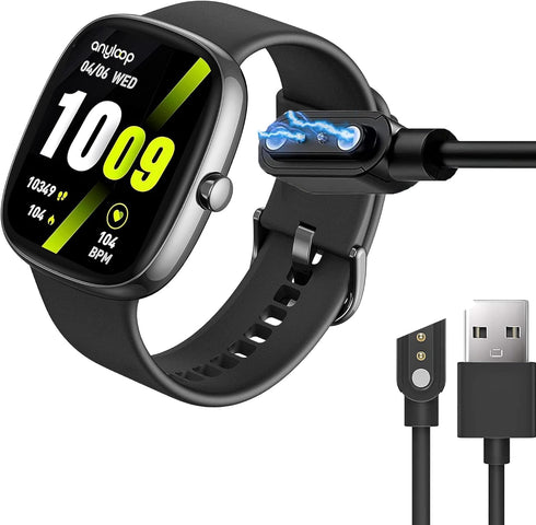 Lamshaw Magnetic USB Charger for Anyloop Smart Watch, Replacement Charging Cable for Various Models