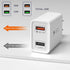 Costyle Dual USB Wall Charger 30W, Quick Fast Charger 3.0 Power Adapter & 5V 2.4A USB Charger Block for Galaxy S23 S22
