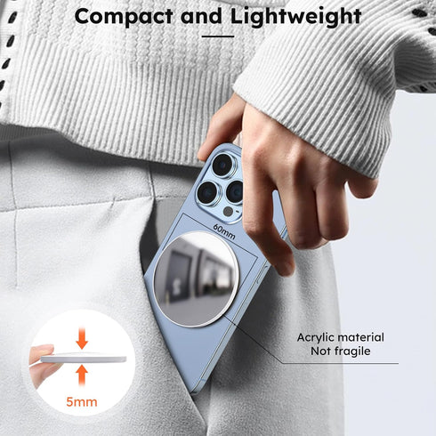 VRIG Direct 17/16/15/14/13 VRIG Magnetic Selfie Mirror for Back Camera,Convex Mirror Phone Rear Camera Selfie