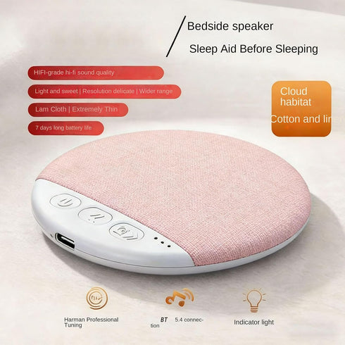 Generic Ultra-Thin Pillow Speaker - Soothing Sounds and Timer, Speaker, Wireless Under-Cushion Bone | Pillow Speakers