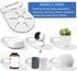 Roolaudk Space-Saving(1) Floating Shelves for Wall Mount Holder for Flower PSecurity Camera for Baby Monitor, Dog
