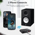 NFC Enabled Bluetooth Audio Receiver, Bluetooth 5.2 Wireless Adapter for Home/Car Stereo, Handsfree Calls, RCA AUX
