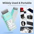 Electronics Keyboard Repair Kit with 3 in 1 Earbud Cleaner Pen, Camera Lens Pen, Suitable for iPad, iPhone, Cell Phone