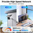 Veigrvy Cat6A 100 23AWG 550MHz CAT6A 20 Outdoor Ethernet Cable ft Supports POE, High-Speed Cable Direct Burial