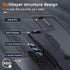 Full Body Heavy Duty Case for Samsung Galaxy S24 Plus, Shockproof Protective Cover with Lanyard Strap and Tempered Glass