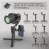 SMALLRIG Universal Phone Tripod Mount, Metal Cell Phone Mount with Cold Shoe and M4 Screws for DJI Stabilizers