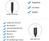 USB C Headphone Adapter, 2 Pack Pixel 2 Headphone Adapter USB-C to 3.5mm Audio Jack Adapter Hi-Res with DAC