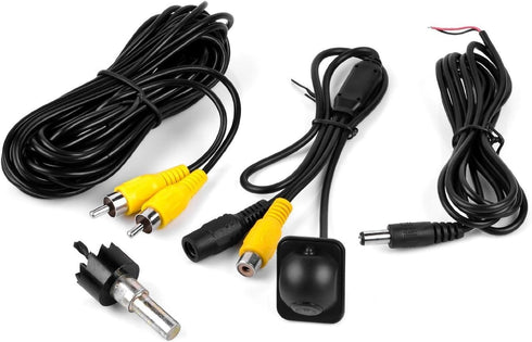 BW Car Flush Mount Rear View & Side View Dual Use Backup Camera, Waterproof IP67