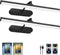 RAIFOOLLY Picture Light, Art Light for Paintings, 5000mAhBattery Operated Wall Light, Remote Accent