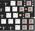 YIMAGUJRX RUNJRX 120Pcs PE Switch Pads, 0.5mm Thick Dampening Foam for Hot Swap Gaming Keyboards