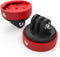 KOM Cycling TG03 Adapter Quick Release Series CM06 Mount, Integrated Mount, Stem Mount (Red TG03 Adapter)